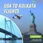 Best Deals on USA to Kolkata Flights