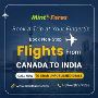 Canada to India Nonstop Flights with MintFares.com