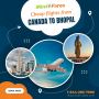 Canada to Bhopal Flights - Find Affordable Airfares 