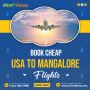 Book USA to Mangalore Flights With Amazing Discounts
