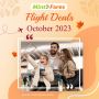 Cheap Flights in October 2023