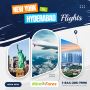 Avail The Heavy Discounts on New York To Hyderabad Flights