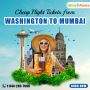 Find Affordable Washington to Mumbai Flights
