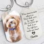 Buy a Personalized Pet Memorial Keychain for your loved 