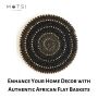 Enhance Your Home Decor with Authentic African Flat Baskets