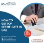 Get an ICV Certificate for a company in the UAE