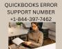 QUICKBOOKS ERROR SUPPORT NUMBER +1-844-397-7462