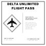 What Delta Unlimited Flight Pass Offer?