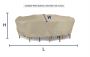 Premium Oval Table Set Cover – Ultimate Protection Premium Oval Table Set Cover – Ultimate Protection