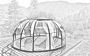 Premium Polycarbonate Dome Enclosure by NIHVA Technologies 