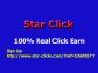 Star Click Earn Money Online