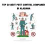 top 20 best pest control companies in Alabama