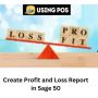 Complete Guide- Create Profit and Loss Report in Sage 50