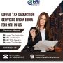 Efficient Lower Tax Deduction Service from India for NRI in 