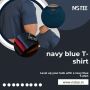 Buy the navy blue t shirt online in India
