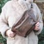 Extra large waist bum bag UK — oversized bum bag leather