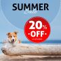 Summer Sale Deal Unlocked: Flat 20% OFF + Free Delivery
