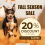 Fall Season Sale: Flat 20% Off On All Pet Products + Free D
