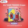 Buy ELF BAR TE6000 Grape