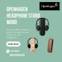Organize Your Headphones in Style with Openhagen's Wood Head