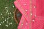 Buy Handblock Dark Peach Maheshwari Suit Set
