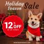 Big Holiday Sale: Shop Now and Get 12% Off on All Pet Suppli