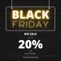 Black Friday Sale: Get Free Doses and Combo Packs at 20% Off