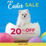 Easter Sale is Live!! Save 20% on all Pet Supplies