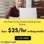 Easy Writing Jobs from the comfort of home!