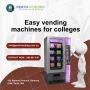 24/7 Access to Snacks and Supplies with College Vending Mach