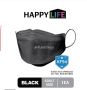 Good Day - Happy Life Premium Black KF94 Face Mask