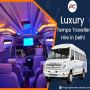 Best Luxury Tempo Traveller Hire in Delhi