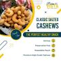 PuroVista's Classic Salted Cashew Nuts: A Timeless Delight
