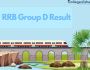 RRB Group D Result 