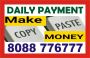 Part Time job | Daily payment copy paste job| 1298 | work fr
