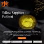 Yellow Sapphire Gemstone | beauty with benefits | check Pric