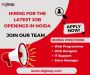 Explore Exciting Career Job openings in Noida