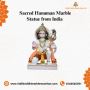 Sacred Hanuman Marble Statue from India 