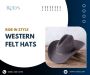 Ride in Style: Western Felt Hats Collection at Rod's