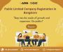 Public Limited Company Registration in Bangalore online 