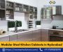 Modular Steel Kitchen Cabinets in Hyderabad | RSV Smart Solu