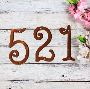Shop Our Personalized Metal House Numbers