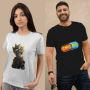 Buy Printed T-Shirts for Men and Women Online | 65% Off 