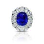 Buy Beautiful Blue Sapphire Cocktail Ring 