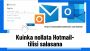 Kuinka nollata Hotmail-tilisi salasana || Hotmail asiakastuk