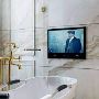19" Black 2023 Waterproof Bathroom LED TV with WiFi and Andr