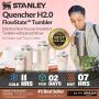 Stanley Quencher H2.0 FlowState™ Tumbler with Lid and Straw 