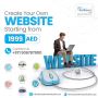 website packages starting at just 1999 AED!