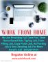 Simple Typing Work From Home / Part Time Home Based Computer