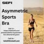 Comfort and support with our SEFI Asymmetric Sports Bra